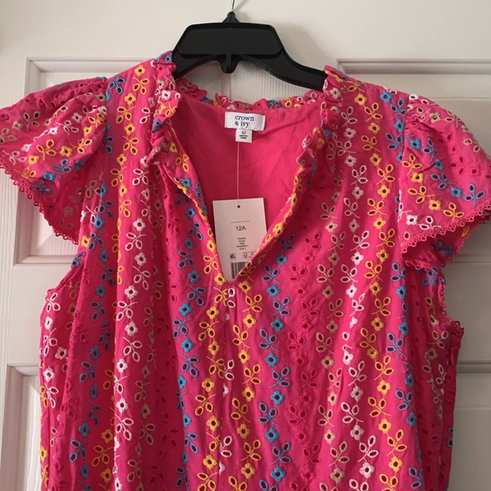 NWOT crown & ivy Pink and Orange Maxi Dress
worn once - Picture 7 of 7